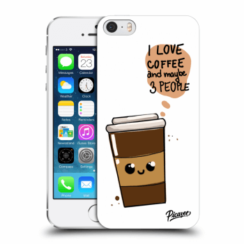 Obal pro Apple iPhone 5/5S/SE - Cute coffee