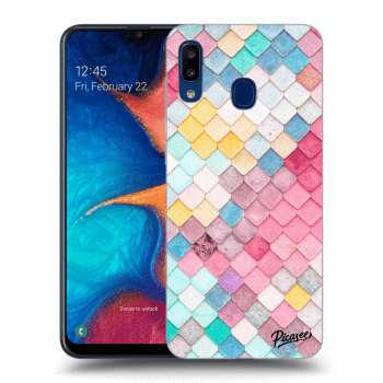 Obal pro Samsung Galaxy A20e A202F - Colorful roof