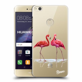 Obal pro Huawei P9 Lite 2017 - Flamingos couple