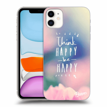 Obal pro Apple iPhone 11 - Think happy be happy