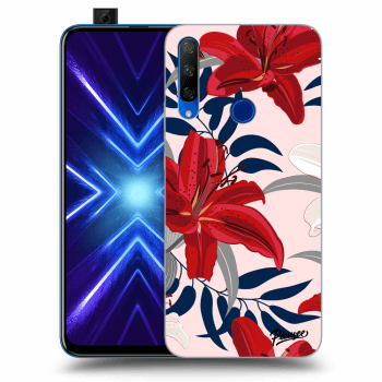 Obal pro Honor 9X - Red Lily