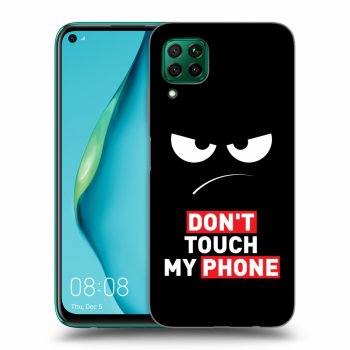Obal pro Huawei P40 Lite - Angry Eyes - Transparent