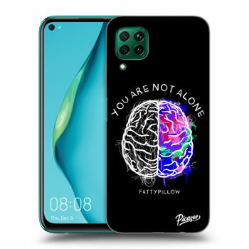 Picasee ULTIMATE CASE pro Huawei P40 Lite - Brain - White