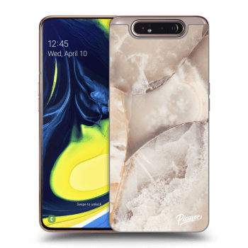 Obal pro Samsung Galaxy A80 A805F - Cream marble