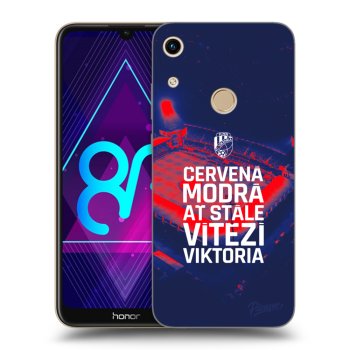 Picasee silikonový černý obal pro Honor 8A - FC Viktoria Plzeň E