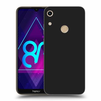 Picasee silikonový černý obal pro Honor 8A - Clear