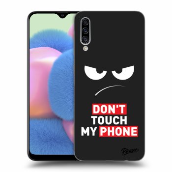 Obal pro Samsung Galaxy A30s A307F - Angry Eyes - Transparent
