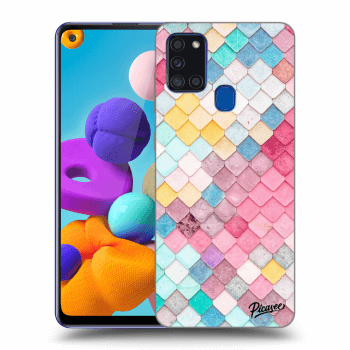 Obal pro Samsung Galaxy A21s - Colorful roof
