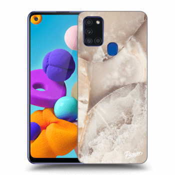 Obal pro Samsung Galaxy A21s - Cream marble