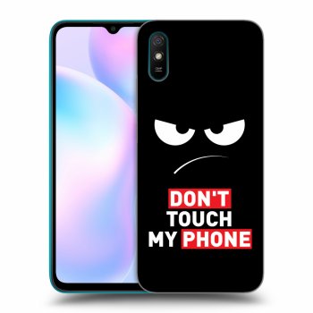 Obal pro Xiaomi Redmi 9A - Angry Eyes - Transparent
