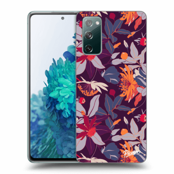 Obal pro Samsung Galaxy S20 FE - Purple Leaf