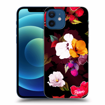 Obal pro Apple iPhone 12 - Flowers and Berries