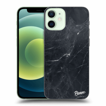 Obal pro Apple iPhone 12 mini - Black marble