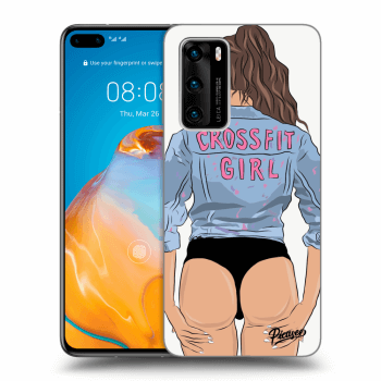 Obal pro Huawei P40 - Crossfit girl - nickynellow