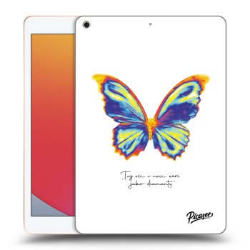 Obal pro Apple iPad 10.2" 2020 (8. gen) - Diamanty White