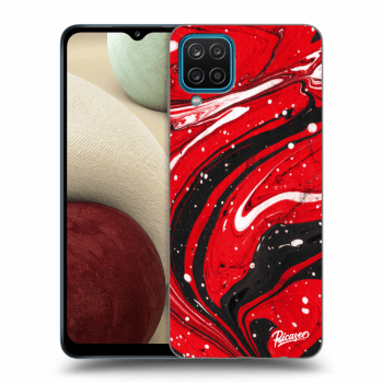 Obal pro Samsung Galaxy A12 A125F - Red black
