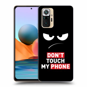 Obal pro Xiaomi Redmi Note 10 Pro - Angry Eyes - Transparent