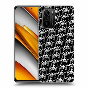 Obal pro Xiaomi Poco F3 - Separ - White On Black 2