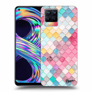 Obal pro Realme 8 4G - Colorful roof