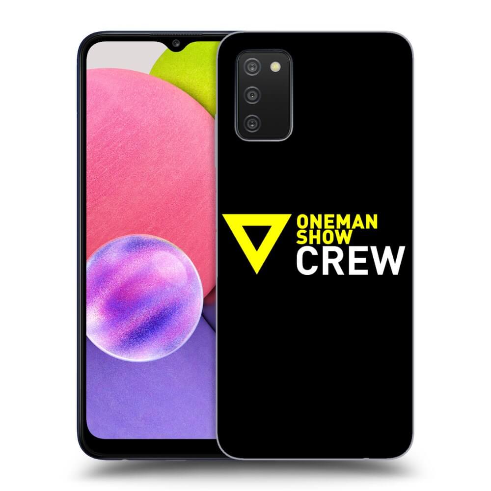 Picasee ULTIMATE CASE pro Samsung Galaxy A02s A025G - ONEMANSHOW CREW