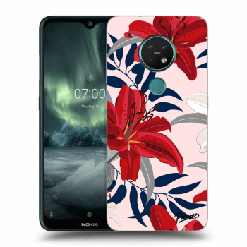 Obal pro Nokia 7.2 - Red Lily