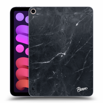 Picasee silikonový průhledný obal pro Apple iPad mini 2021 (6. gen) - Black marble