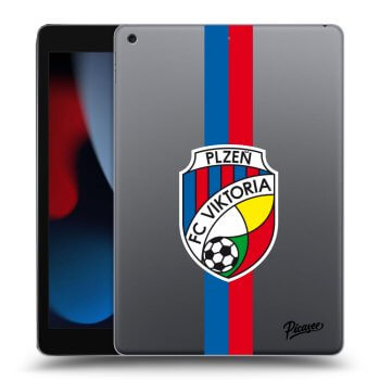 Picasee silikonový průhledný obal pro Apple iPad 10.2" 2021 (9. gen) - FC Viktoria Plzeň H