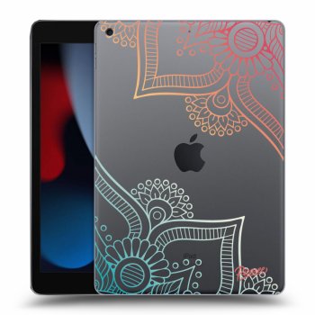 Obal pro Apple iPad 10.2" 2021 (9. gen) - Flowers pattern