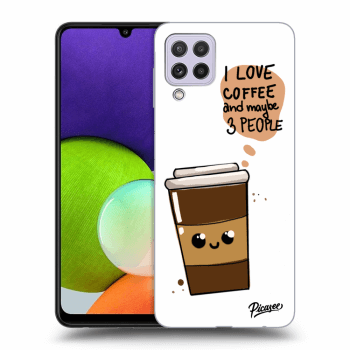 Obal pro Samsung Galaxy A22 A225F 4G - Cute coffee