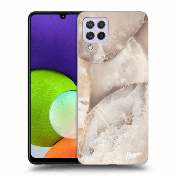 Obal pro Samsung Galaxy A22 A225F 4G - Cream marble