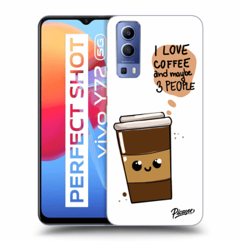 Obal pro Vivo Y72 5G - Cute coffee