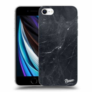 Obal pro Apple iPhone SE 2022 - Black marble