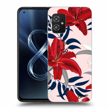 Obal pro Asus Zenfone 8 ZS590KS - Red Lily