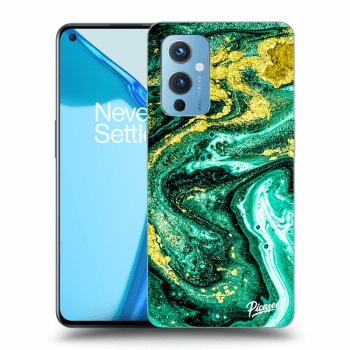 Obal pro OnePlus 9 - Green Gold