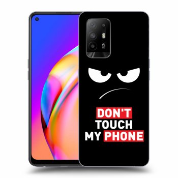 Obal pro OPPO A94 5G - Angry Eyes - Transparent