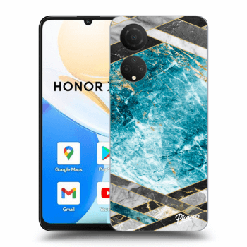 Obal pro Honor X7 - Blue geometry