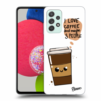 Obal pro Samsung Galaxy A73 5G - Cute coffee
