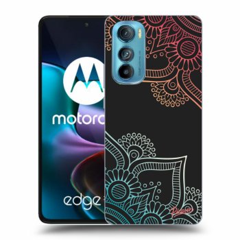 Obal pro Motorola Edge 30 - Flowers pattern