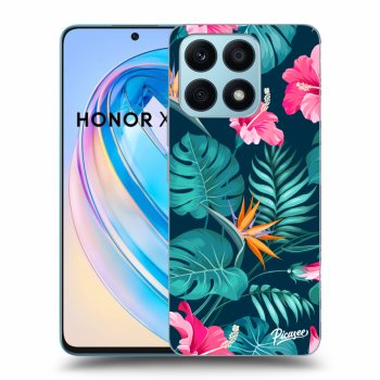 Obal pro Honor X8a - Pink Monstera