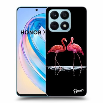 Obal pro Honor X8a - Flamingos couple