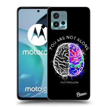 Obal pro Motorola Moto G72 - Brain - White