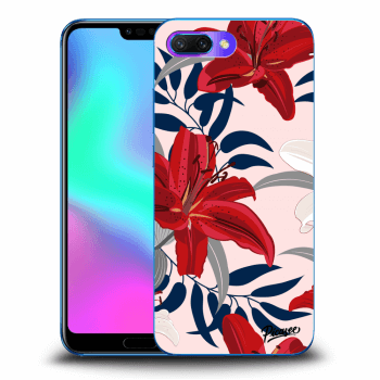 Obal pro Honor 10 - Red Lily