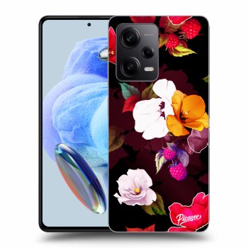 Obal pro Xiaomi Redmi Note 12 Pro 5G - Flowers and Berries