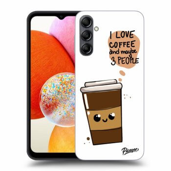 Obal pro Samsung Galaxy A14 5G A146P - Cute coffee