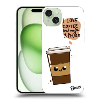 Obal pro Apple iPhone 15 Plus - Cute coffee
