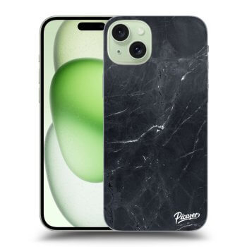Obal pro Apple iPhone 15 Plus - Black marble