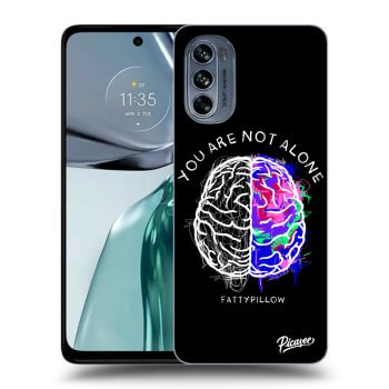 Obal pro Motorola Moto G62 - Brain - White