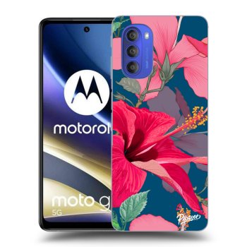 Obal pro Motorola Moto G51 - Hibiscus