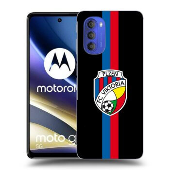 Picasee silikonový černý obal pro Motorola Moto G51 - FC Viktoria Plzeň H