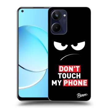 Obal pro Realme 10 4G - Angry Eyes - Transparent